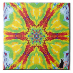 Dragoneye Kaleidoscope Tile Tegeltje