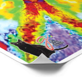 Dragoneye Kinetic Collage Kaleidoscope Poster (Coin)