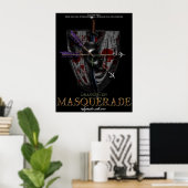 DragonFen Masquerade Poster (Thuiskantoor)