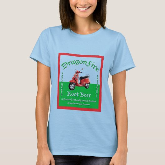 DragonFire Root Beer shirt vrouwen (Voorkant)