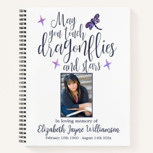 Dragonflies and Stars Funeral Memorial Livre d'or