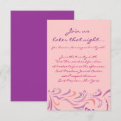 DRAGONFLIES B'nai Mitzvah Invitation (Devant / Derrière)