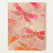 Dragonflies Boho en rose (Dos)