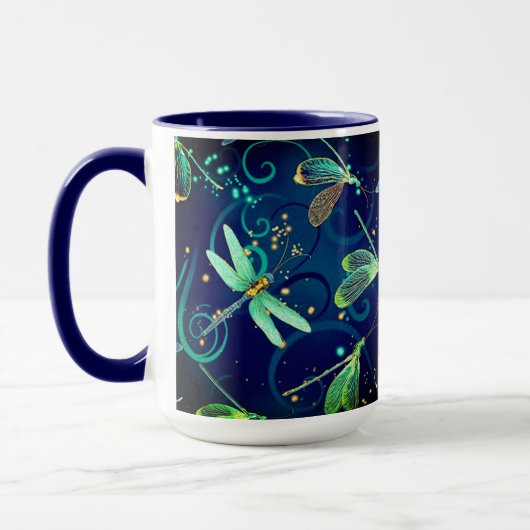 Dragonflies Combo Mug (Gauche)