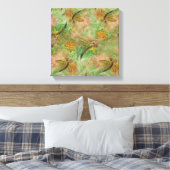 Dragonflies Cotton Snoep Canvas Afdruk (Insitu (Slaapkamer))