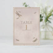 Dragonflies Dragonfly Chic Tafelnummer (Staand voorkant)