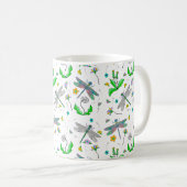 Dragonflies en Dandelions Koffiemok (Voorkant rechts)
