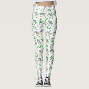 Dragonflies en Dandelions Leggings