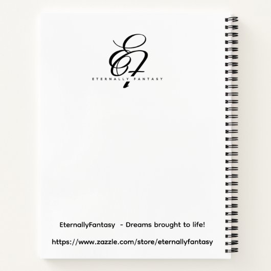 Dragonflies in love - Whimsical dreamy cute Notitieboek (Achterkant)