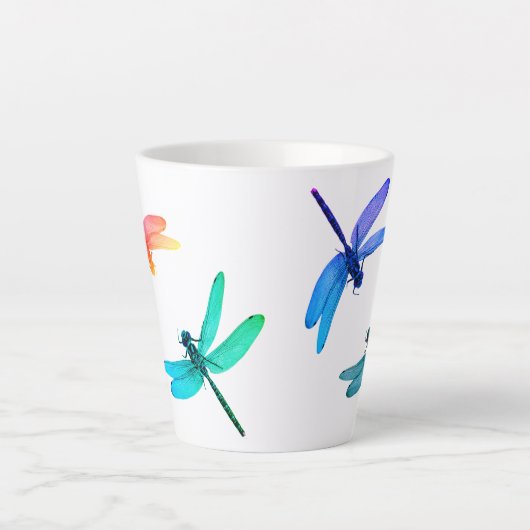 Dragonflies Latte Mok (Voorkant)