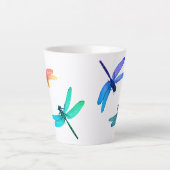 Dragonflies Latte Mug (Devant)