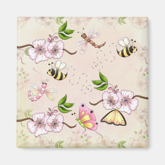 Dragonflies Magnet #3 Magneet