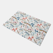 Dragonflies multi-gekleurd patroon deurmat (Schuin)
