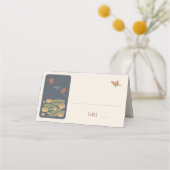 Dragonflies Naam Kaarten Trouwtafel (Voorkant)