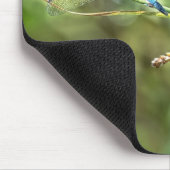 Dragonflies op Branch Mousepad Muismat (Hoek)
