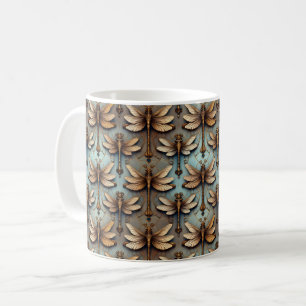 Dragonflies Steampunk Mug