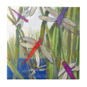 Dragonflies Summer Tegeltje