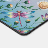 Dragonflies Whimsical avec fleurs. Nom modifiable (Coin)