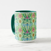 Dragonflies Whimsical Big Mug (Devant gauche)