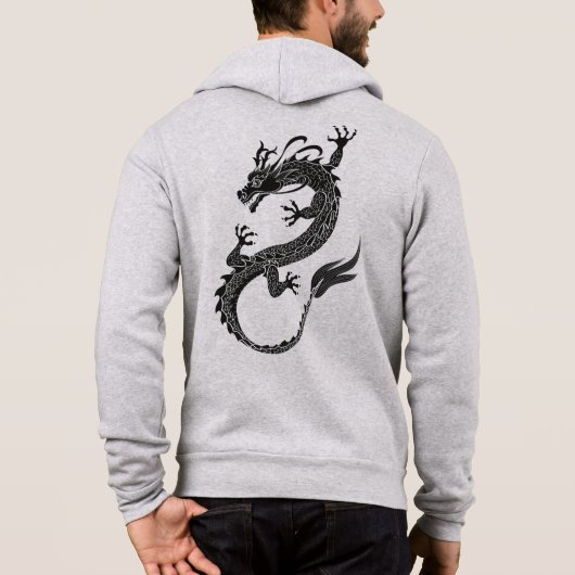 Dragonflight black hoodie (Achterkant)