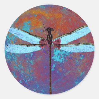 Dragonflight Ronde Sticker