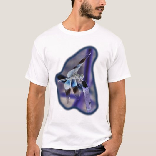 Dragonfly 03 Negatief Afbeelding T-shirt (Voorkant)