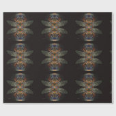 Dragonfly Abstract Cadeaupapier (Vlak)