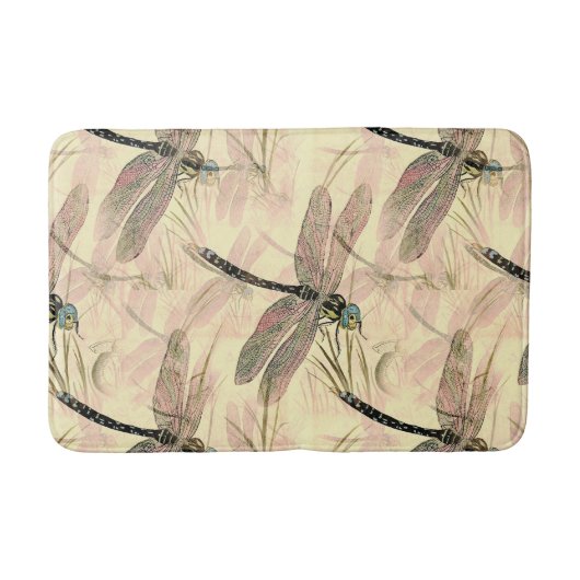  dragonfly afdrukken badmat (Voorkant)