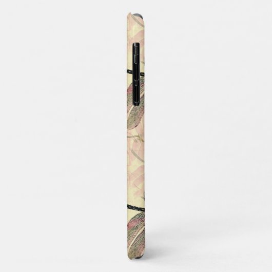 dragonfly afdrukken Case-Mate iPhone case (Achterkant/links)