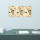 dragonfly afdrukken spandoek (Beurs)