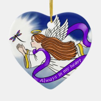 Dragonfly Angel Keramisch Ornament