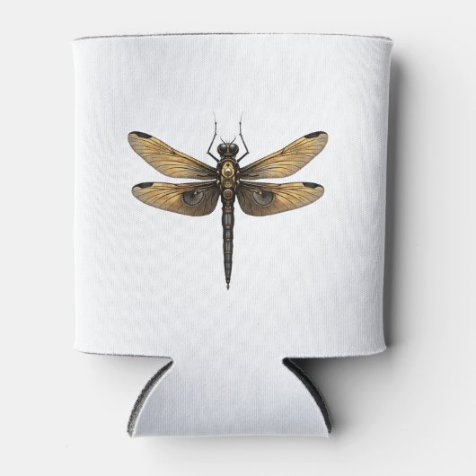 Dragonfly Animal Art Graphic Dragonfly (1) Blikjeskoeler (Voorkant)