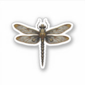 Dragonfly Animal Art Graphic Dragonfly (2) Sticker (Voorkant)