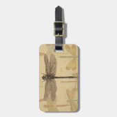 Dragonfly Antiek Classic Natuur Bagagelabel (Voorkant verticaal)