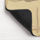 Dragonfly  Antiek Classic Natuur Muismat (Hoek)