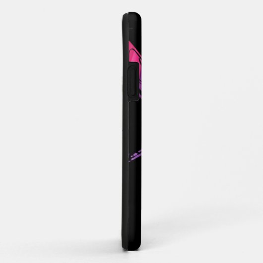 Dragonfly arc-en-ciel sur Coque noir coque iphone (Dos/Droite)