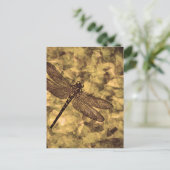 dragonfly Art Briefkaart (Staand voorkant)