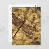 dragonfly Art Briefkaart (Voorkant / Achterkant)
