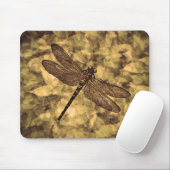  dragonfly Art Muismat (Met muis)