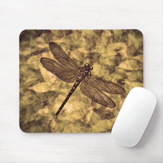  dragonfly Art Muismat (Met muis)