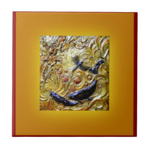 Dragonfly Art Nouveau Bronze door Sharles Tegeltje