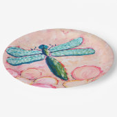 Dragonfly Art Papieren Bordje (Gekanteld)