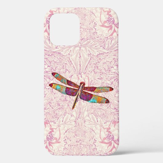 Dragonfly Art Patroon Telefoon Case (Achterkant)