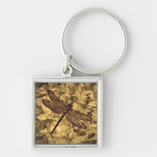  dragonfly Art Sleutelhanger (Voorkant)