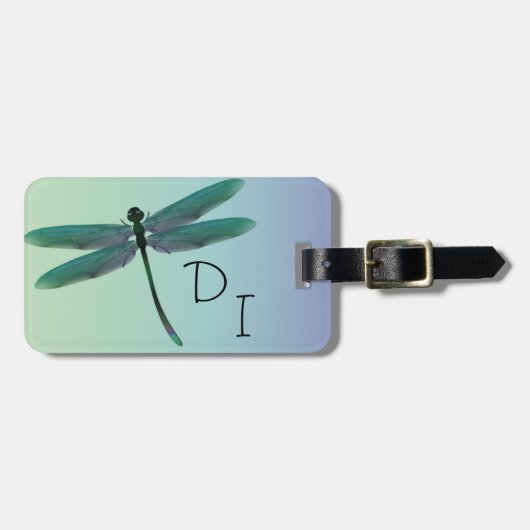 Dragonfly Bagagelabel (Voorkant horizontaal)