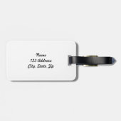 Dragonfly, bezoeker uit de hemel bagagelabel (Achterkant horizontaal)