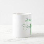 Dragonfly - Blanc 11 oz classique Mug blanc (Centre)