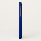 Dragonfly blauwe kleurnaam Case-Mate iPhone case (Achterkant/links)