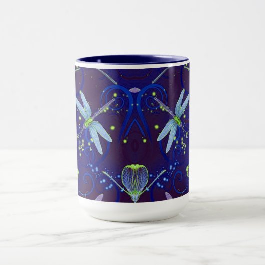 Dragonfly Blues 15oz Combo Mok (Midden)