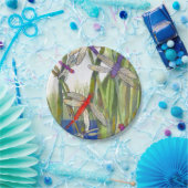 Dragonfly-Borden voor zomerpapier Papieren Bordje (Feest)